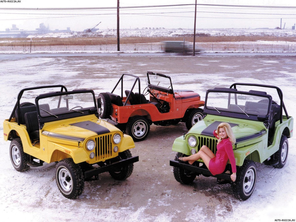 Jeep CJ: 7 фото